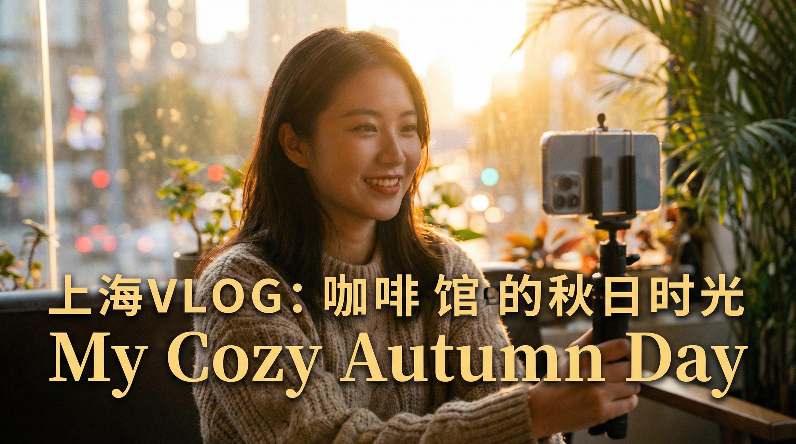 反差视频 生活视频 - 反差视频 | 上海秋日咖啡馆vlog，一个人的美好生活视频记录